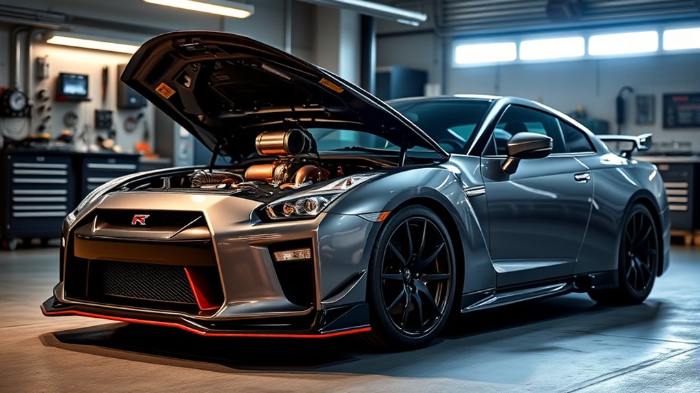 high performance turbocharged engine