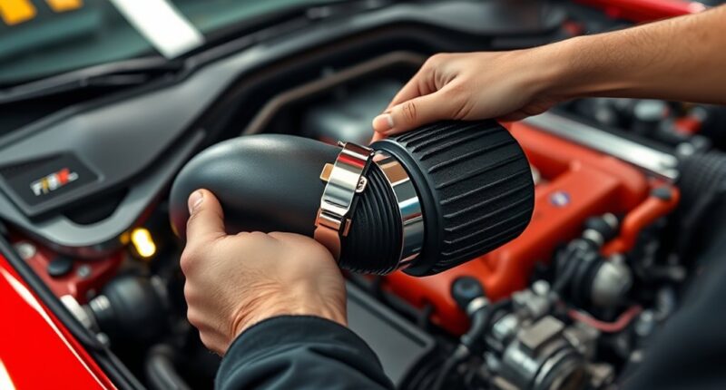 install cold air intake