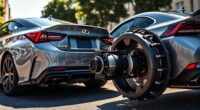 lexus f series differentials