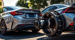 lexus f series differentials