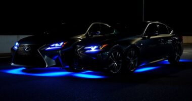 lexus gs is underglow lighting
