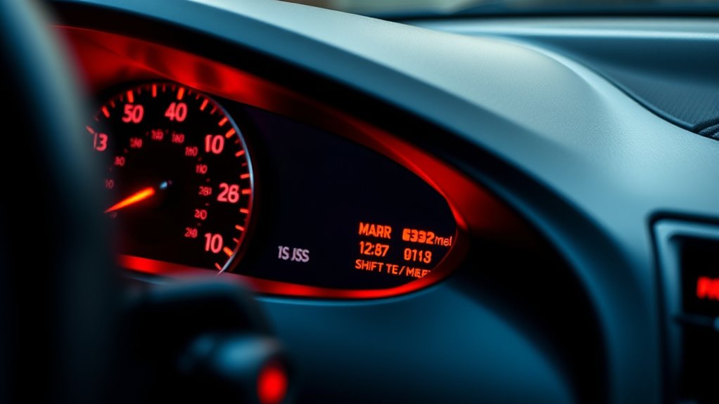 limited mode dependent shift indicators