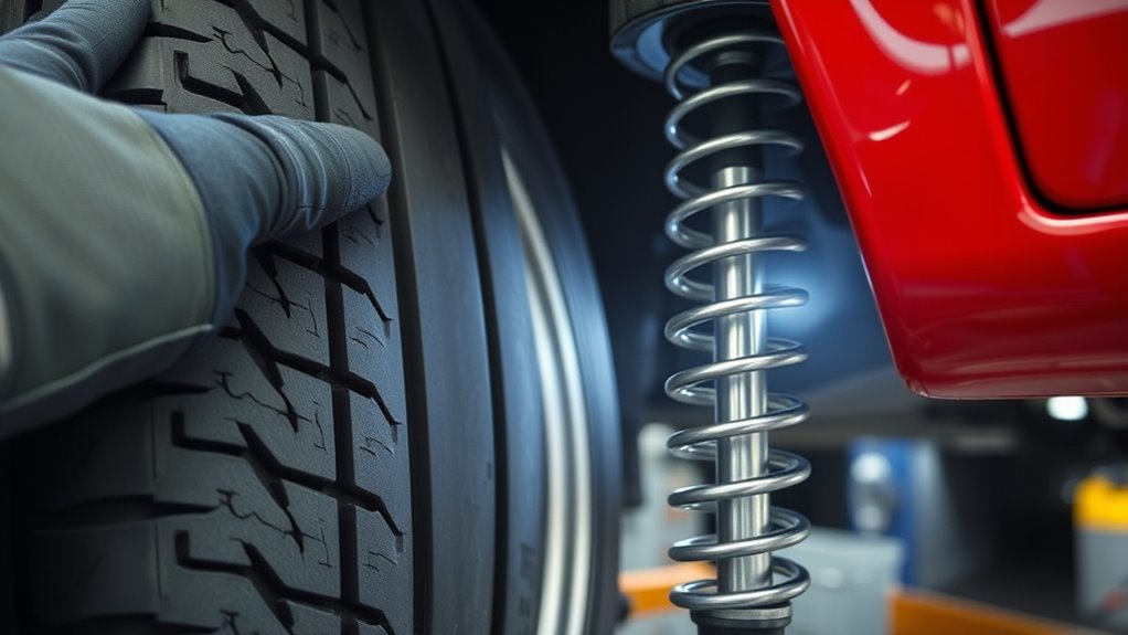 maintain tires and suspension