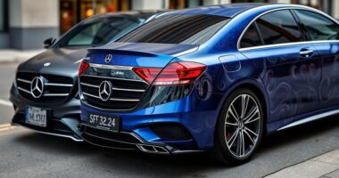 mercedes car vinyl wraps