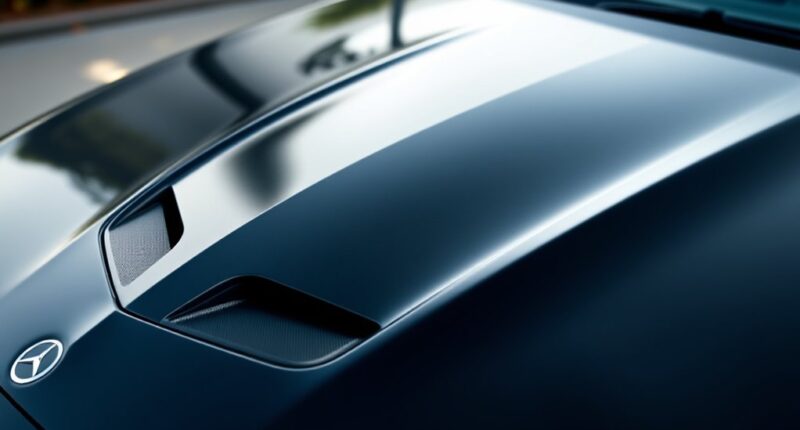 mercedes hood scoop upgrades