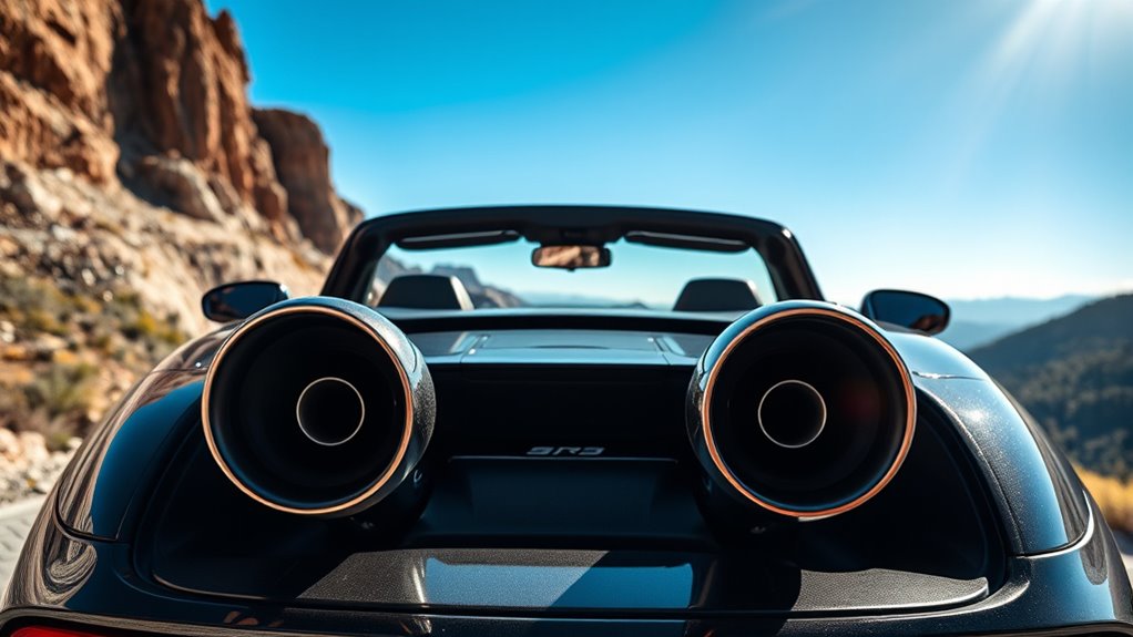 optimized exhaust sound control