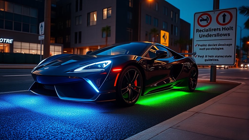 state specific underglow regulations