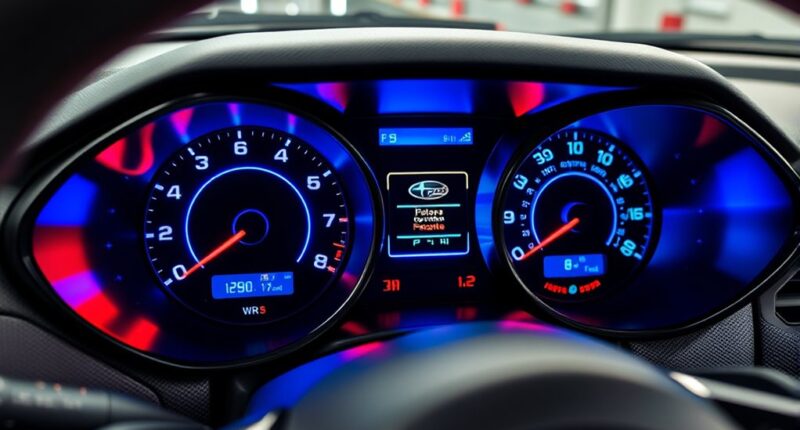 subaru brz wrx gauges