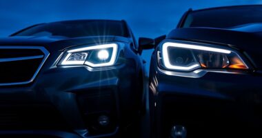 subaru led headlight upgrades