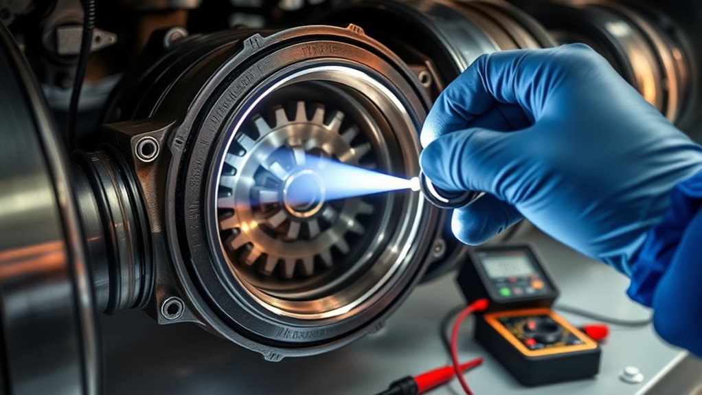 thorough inspection before testing