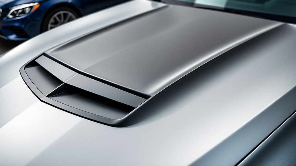 variety of custom hood scoops