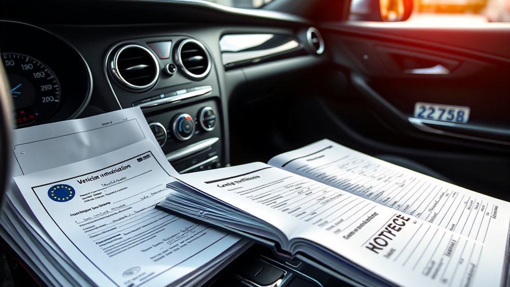 vehicle modification documentation requirements