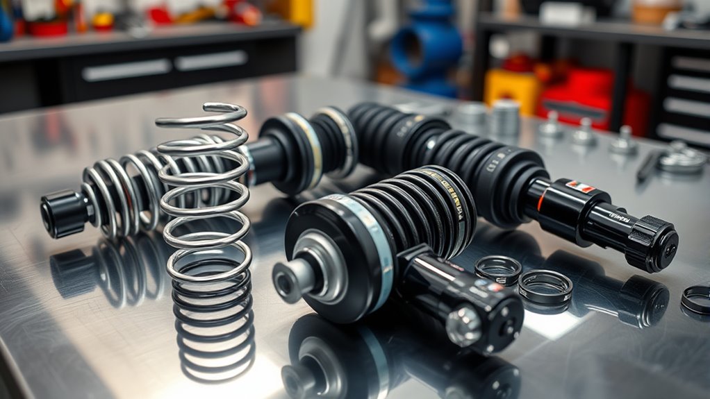 adjustable suspension for handling