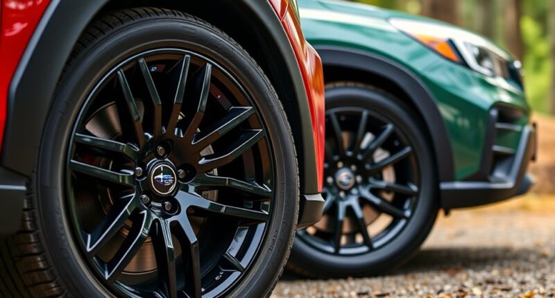 custom subaru wheel options