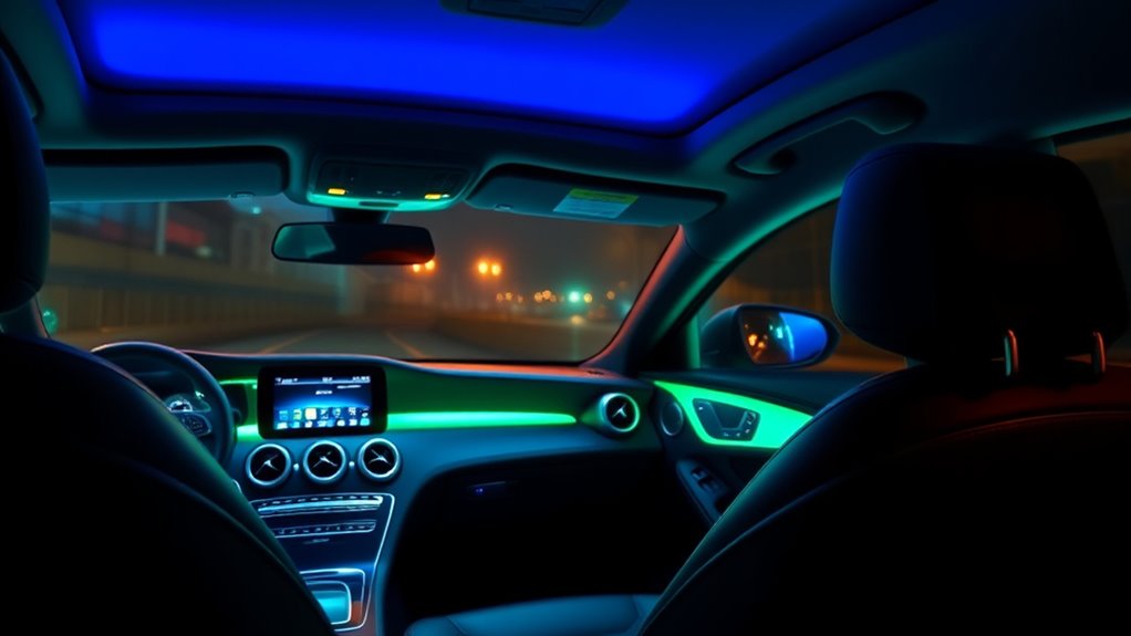customizable ambient interior lighting