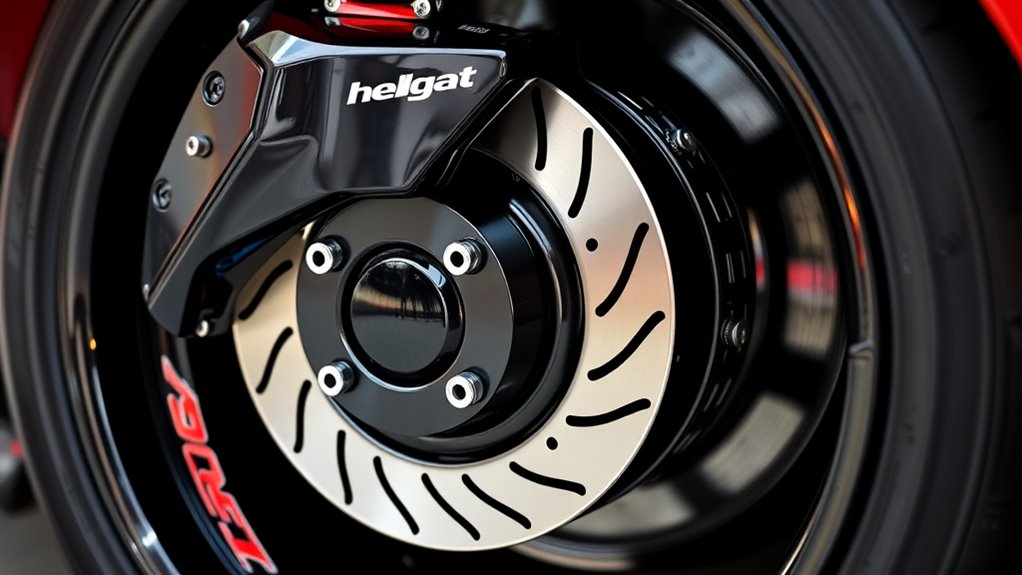 enhanced braking and cooling