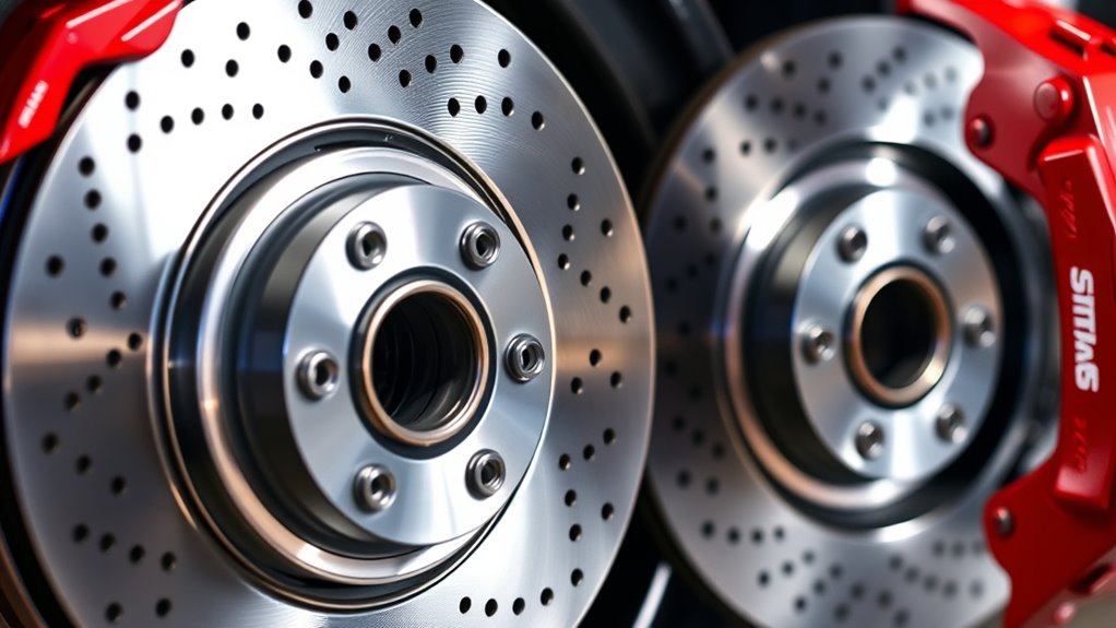 high performance rotors improve braking