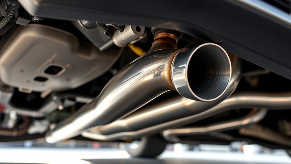 improved exhaust flow efficiency