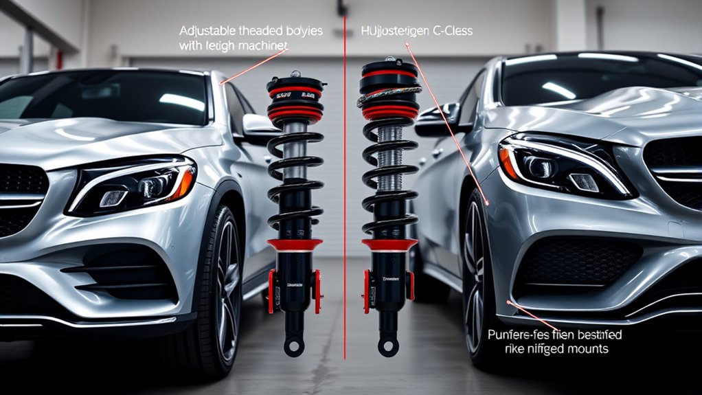 key coilover features selection