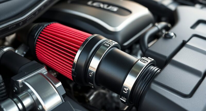lexus is gs cold air intake