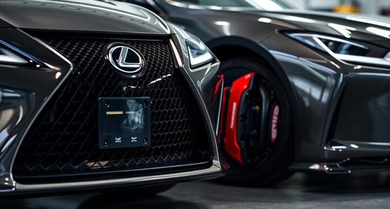 lexus lc and is f brake upgrades