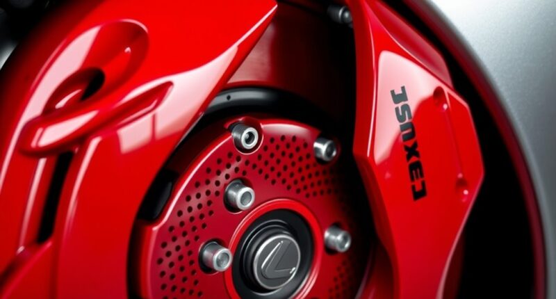 lexus lc rc f brakes