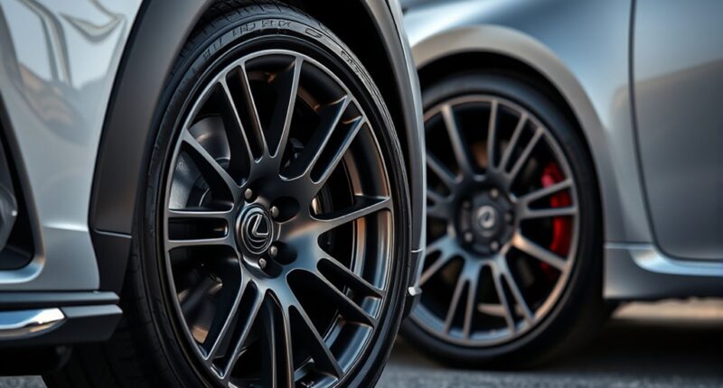 lexus nx and is wheels