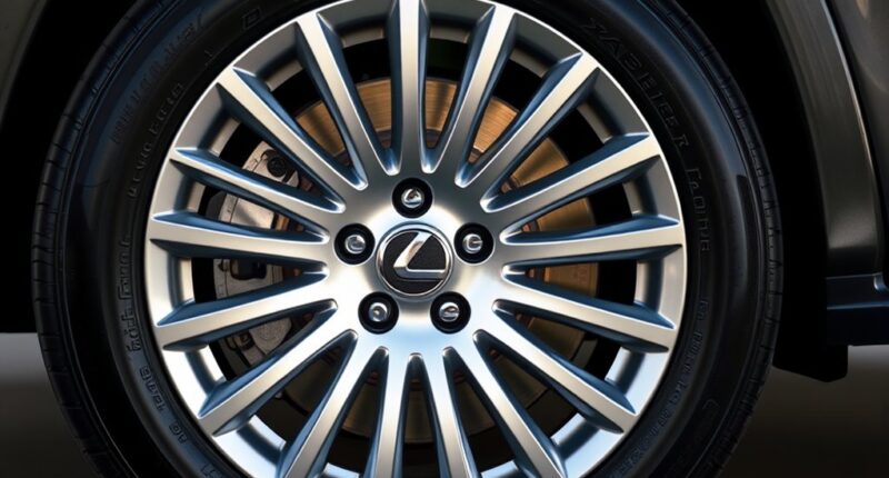 lexus wheel selection guide