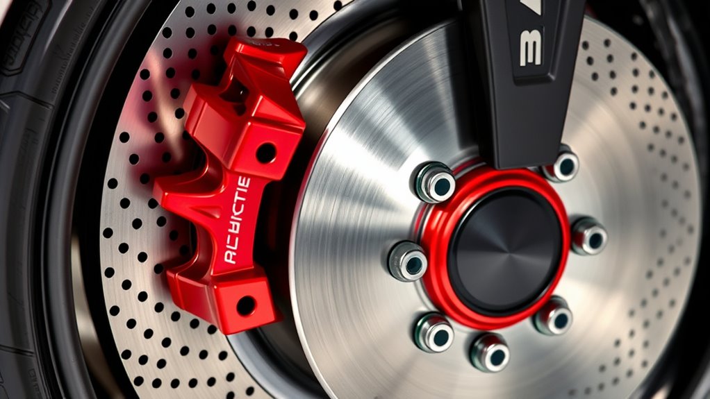 lightweight rotors improve braking