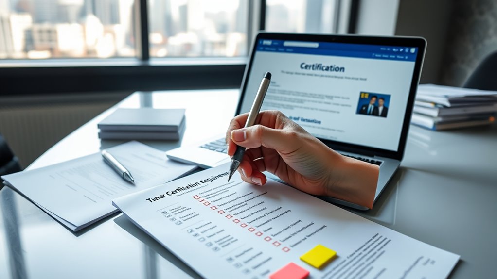 maintain certification through ongoing education