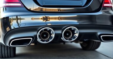 mercedes e class amg exhaust