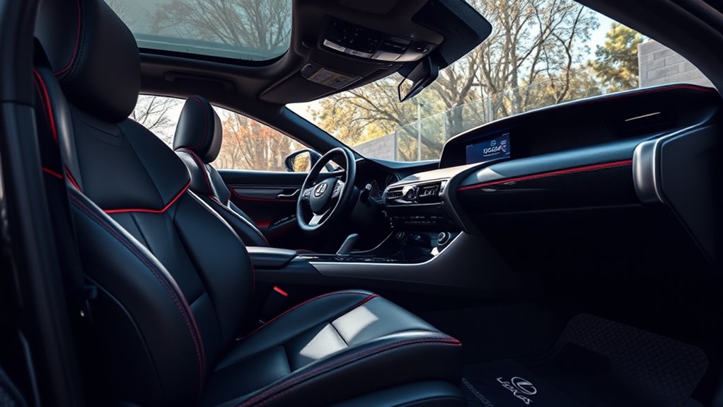 sporty elegant interior accents