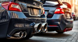 subaru sti cat back exhaust
