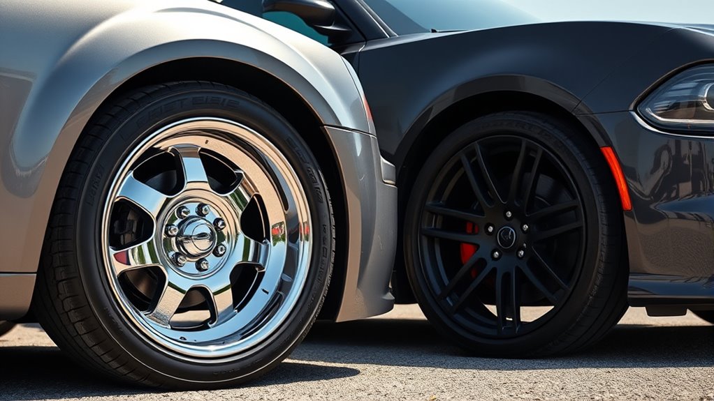 wheel width and offset adjustment