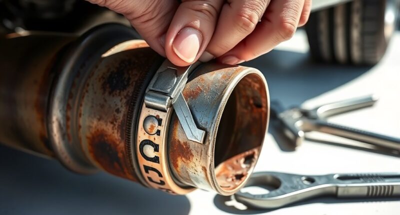 easy exhaust leak repair