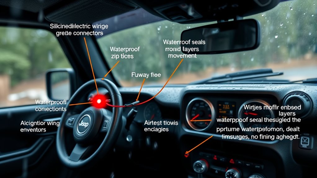 waterproofing jeep electronics effectively