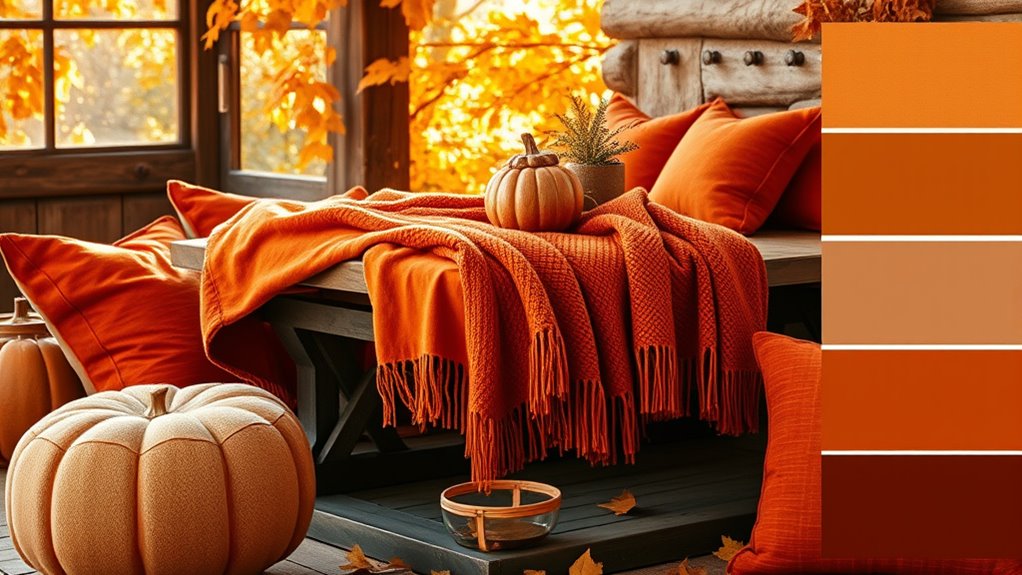 cozy autumn color pairing