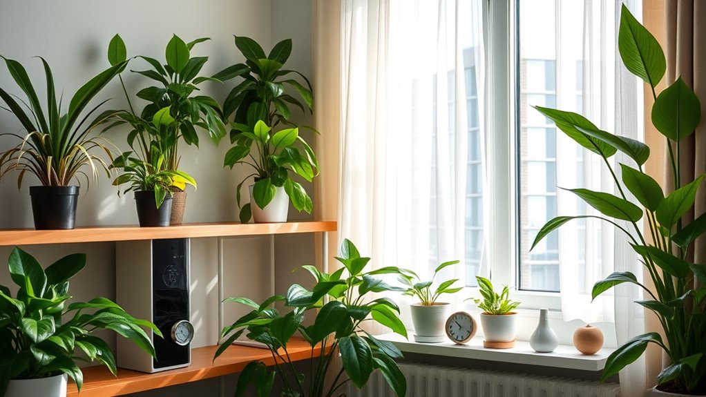 indoor plants purify air