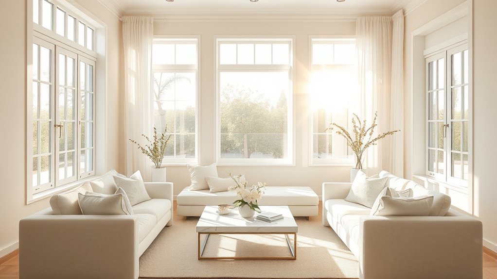 use light colored paint