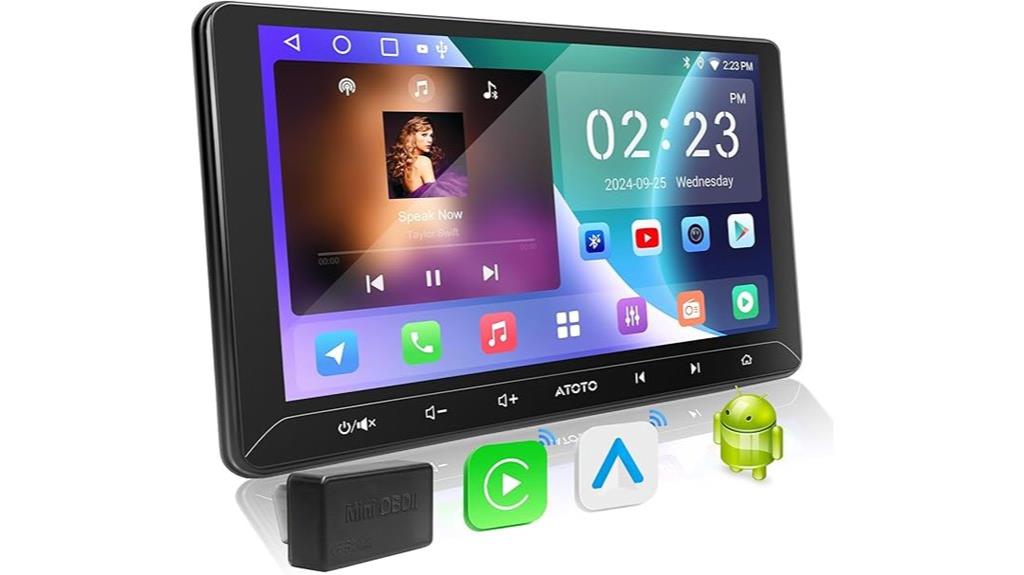 10 1 inch android stereo