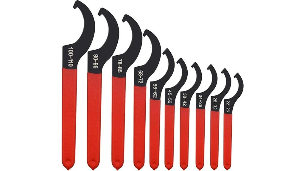 10 piece coilover wrench set