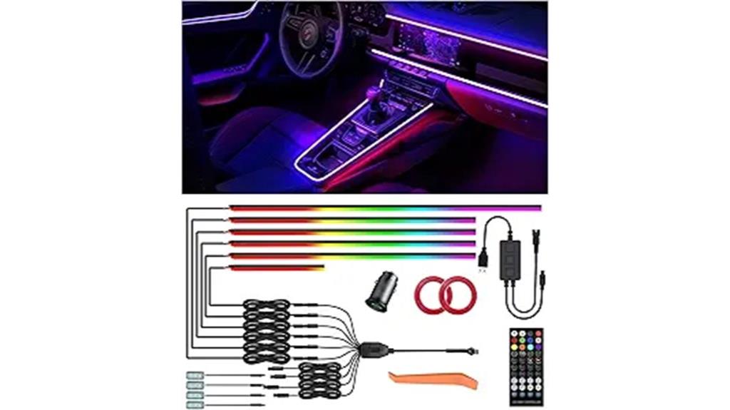 175 inch acrylic lighting kit