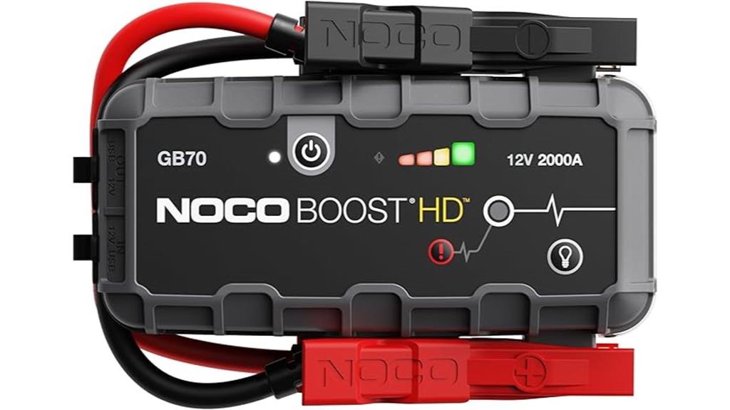 2000a jump starter power bank
