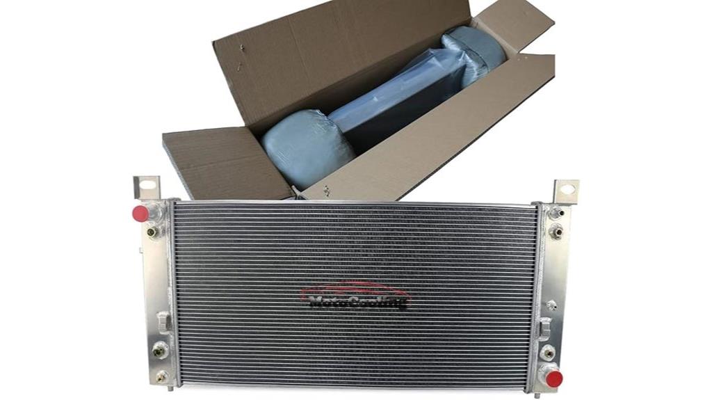 34 inch aluminum radiator