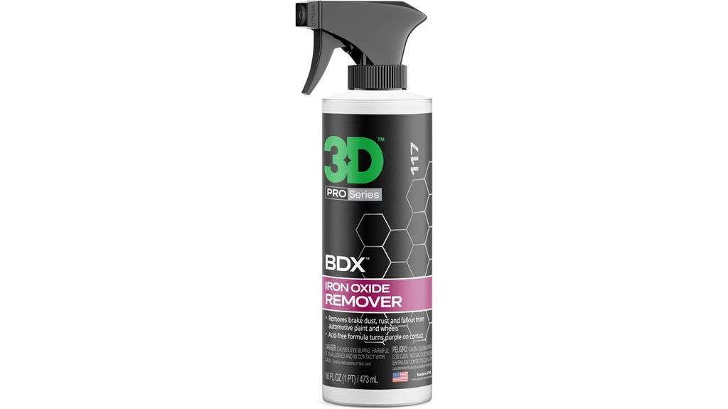 3d iron remover solution