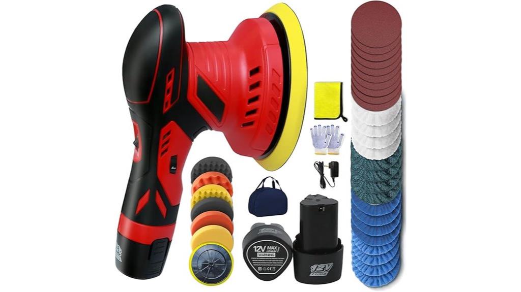 40 piece cordless buffer kit