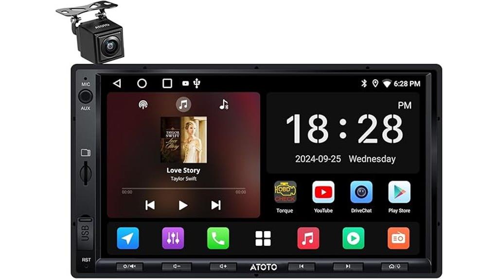 7 inch android car stereo
