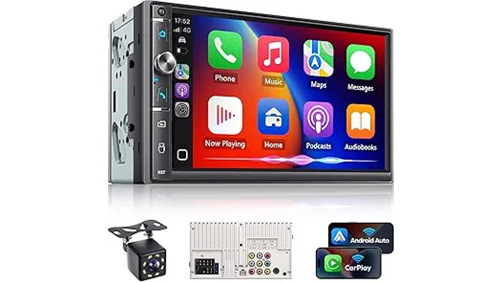 7 inch touchscreen stereo