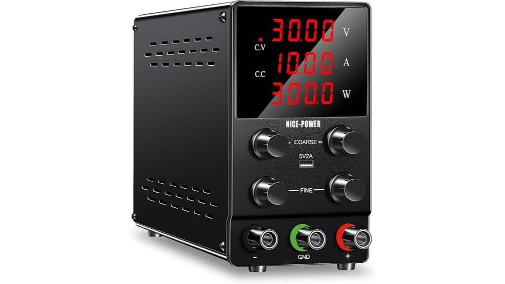 adjustable 30v 10a power