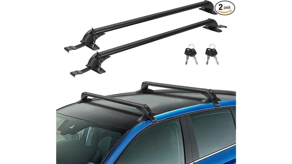 adjustable aluminum roof rack